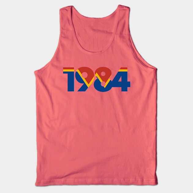 1984 Tank Top by Bunny Prince Design